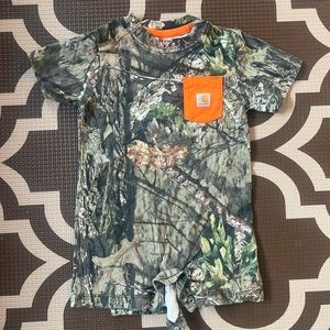 Carhartt short sleeve romper 18 months